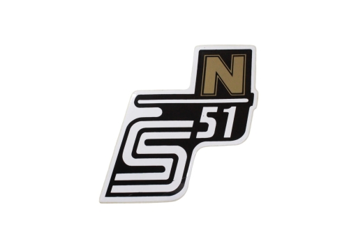 NAKLEJKA SIMSON S51 N ZŁOTA 