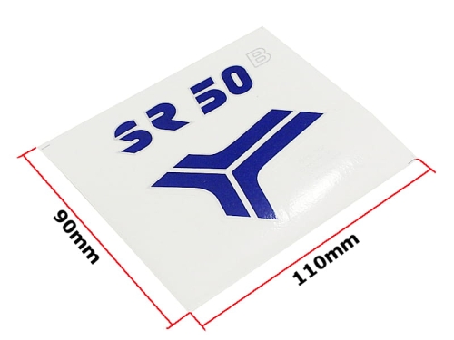 NAKLEJKA SIMSON SR50 B GRANATOWA 