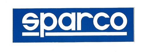 NAKLEJKA SPARCO 140mm x 40mm KAT-E 