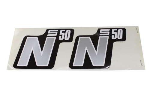 NAKLEJKA SIMSON S50 N SREBRNA 