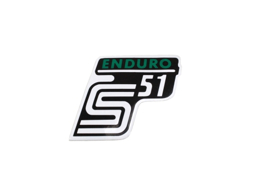 NAKLEJKA SIMSON S51 ENDURO ZIELONA 
