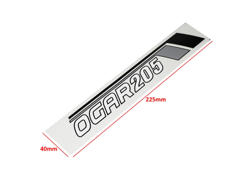 NAKLEJKA ROMET OGAR 205 PRAWA 