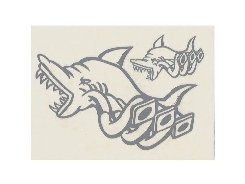 NAKLEJKA REKIN SZARY KAT-G 