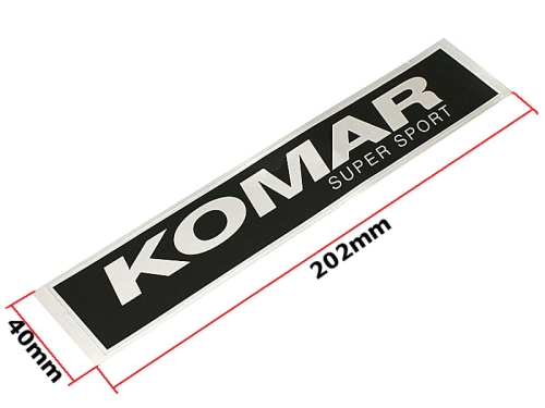 NAKLEJKA ROMET KOMAR SUPER SPORT KAT-G 