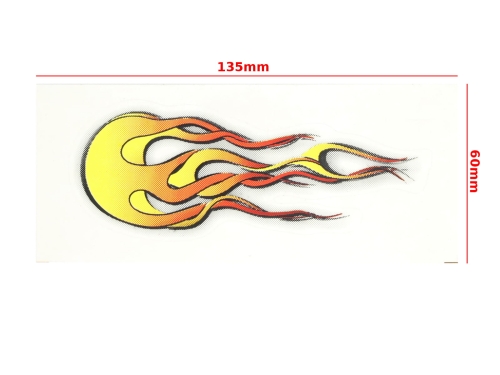 NAKLEJKA PŁOMIENIE KAT-E 0283 