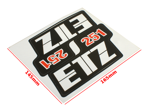 NAKLEJKA MZ ETZ 251 WYSOKA KPL 0926 KAT-E 