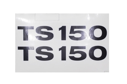 NAKLEJKA MZ TS 150 DEKLI SCHOWKA 