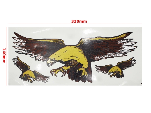 NAKLEJKA ORZEŁ ZŁOTY KPL KAT-K 