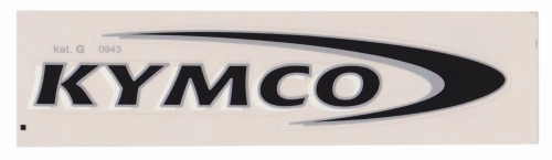 NAKLEJKA KYMCO CZARNA KAT-G 0943 200x50mm 