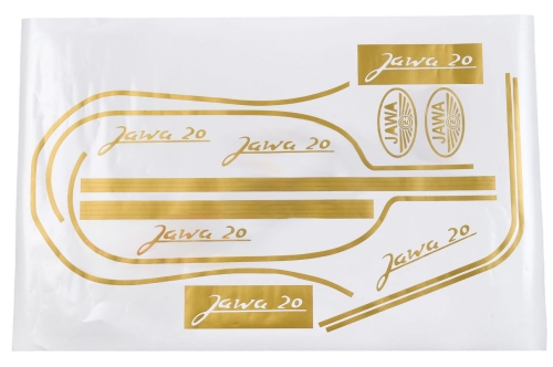 NAKLEJKA JAWA 50 PANCERKA KPL SZPARUNKI 