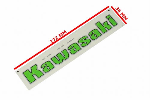 NAKLEJKA KAWASAKI ZIELONA 0949 KAT-G 