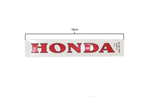 NAKLEJKA HONDA CZERWONA DUŻA 0946C 190x30mm KAT-G 