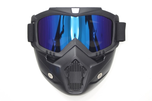 GOGLE WB A-03 BLACK BLUE 