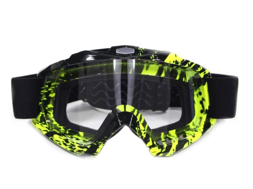 GOGLE FTM-006 BLACK/WHITE/GREEN 