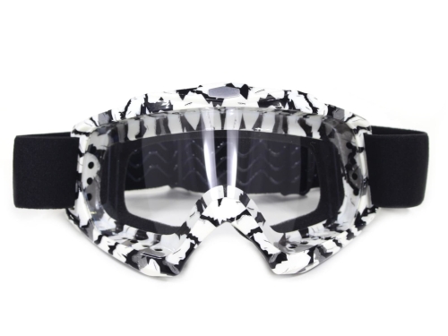 GOGLE FTM-006 WHITE/BLACK 