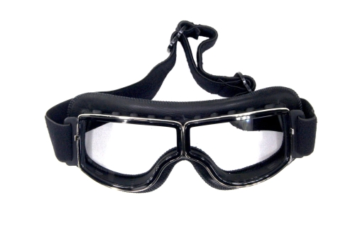 GOGLE RETRO PRZEZROCZYSTA SZYBA 9-41 