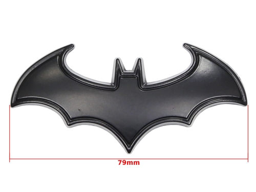 EMBLEMAT ZNACZEK BATMAN CZARNY 
