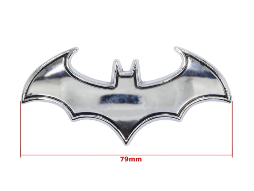 EMBLEMAT ZNACZEK BATMAN SREBRNY 