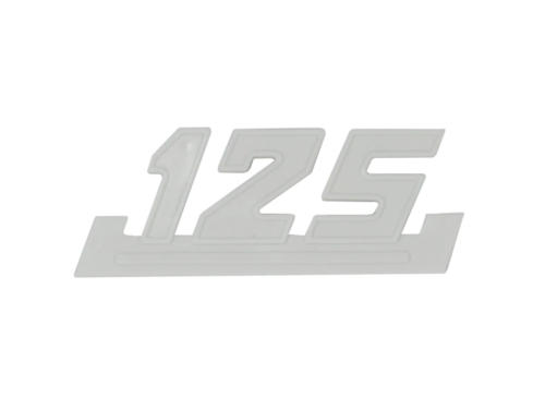 EMBLEMAT ZNACZEK BOCZKA WSK 125 BIAŁY 