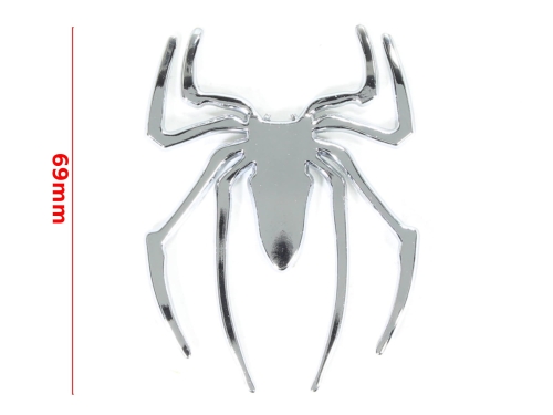 EMBLEMAT ZNACZEK PAJĄK SREBRNY 