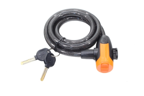 BLOKADA ZABEZP. PRZECIWKRADZIEŻOWE 110cm CZARNE 