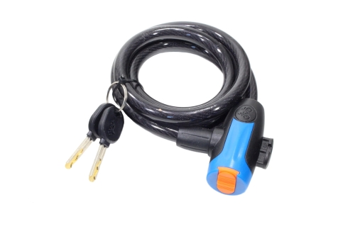 BLOKADA ZABEZP. PRZECIWKRADZIEŻOWE 110cm CZARNE 