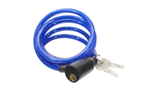 BLOKADA ZABEZP. PRZECIWKRADZIEŻOWE 150cm NIEBIESKI 