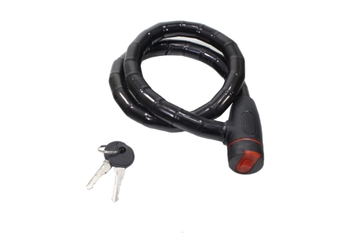 BLOKADA ZABEZP. PRZECIWKRADZIEŻOWE 80cm CZARNE 