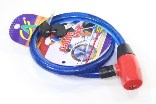 BLOKADA ZABEZP. PRZECIWKRADZIEŻOWE 80cm NIEBIESKIE 