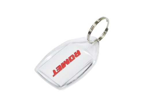 BRELOK ROMET BIAŁO CZARNY 