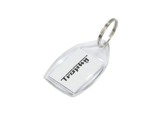 BRELOK TROPHY BIAŁO CZARNY 