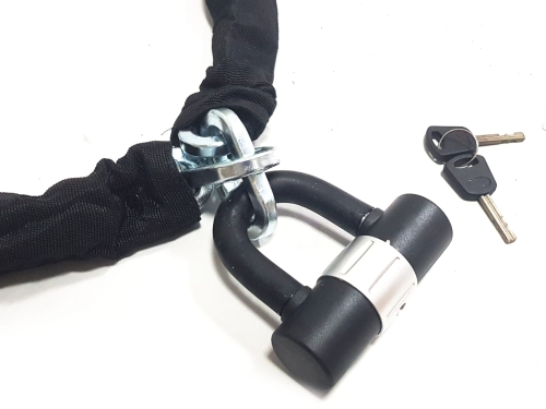 BLOKADA PRZECIWKRADZIEŻOWA ŁAŃCUCH/KŁÓDKA 1.2M OX 