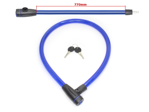 BLOKADA ZABEZP PRZECIWKRADZIEŻOWE BLUE DŁ 90CM 