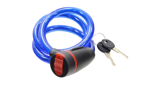 BLOKADA ZABEZP. PRZECIWKRADZIEŻOWE 100cm NIEBIESKI 