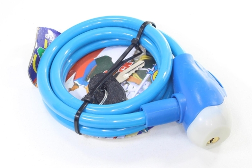 BLOKADA ZABEZP. PRZECIWKRADZIEŻOWE 100cm NIEBIESKI 