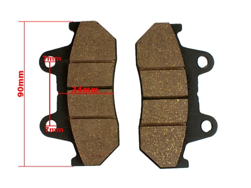 KLOCKI HAMULCA HONDA CB125 CBR600 CX500 CBX750 