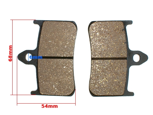 KLOCKI HAMULCA HONDA NSR250 