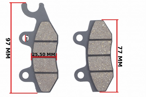 KLOCKI HAMULCA HONDA XL 125 V VARADERO FM 