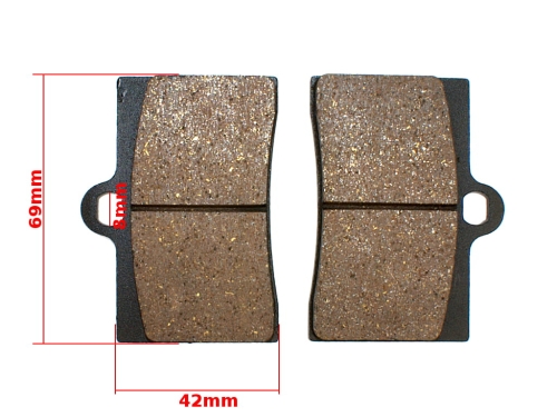 KLOCKI HAMULCA HONDA-CBR 900 YAMAHA-SZR 660/TZR125 