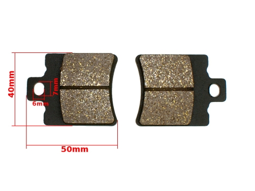 KLOCKI HAMULCA PIAGGIO-NRG 50 HONDA-SFX50/SRX50 