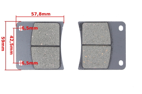 KLOCKI HAMULCA SUZUKI GSX 250R GSXR 250 GSX 400 LC 