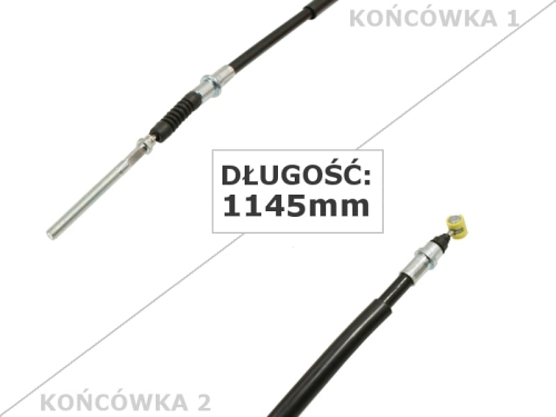 LINKA HAMULCA PRZÓD HONDA DIO50 