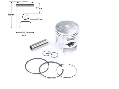 TŁOK HONDA DIO AIR COOL 50CC 39,25MM STD 