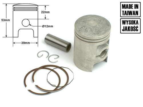 TŁOK HONDA SFX 50 39 MM ORYGINAŁ TAIWAN 