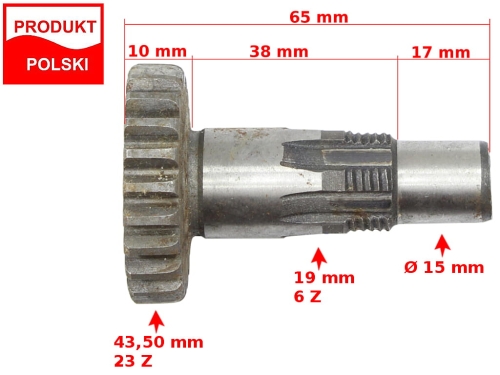 WAŁEK ZDAWCZY JAWKA 50 W 