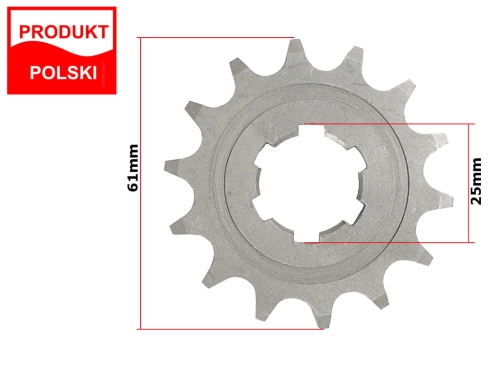 ZĘBATKA PRZÓD JAWA 14z W 
