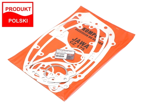 USZCZELKA JAWA CZ 175 TEKTURA KPL DUŻY 