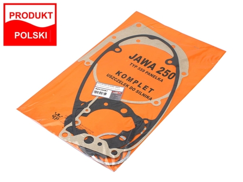 USZCZELKA JAWA 250 TYP559 PANELKA KLINGERY KPLDUŻY 