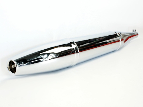 TŁUMIK JUNAK CHROM CYGARO DŁUGI ROZBIERALNY 3 CZ. 