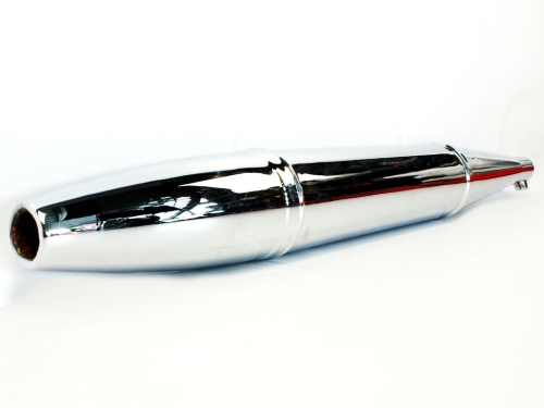 TŁUMIK JUNAK CHROM CYGARO MOSIĄDZ ROZBIERALNY 